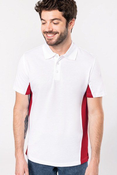 Kariban K232 - FLAG - POLO PIQUÉ BICOLOR