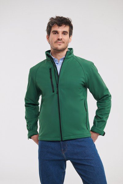 Russell RU140M - Chaqueta Softshell Resistente y Versátil