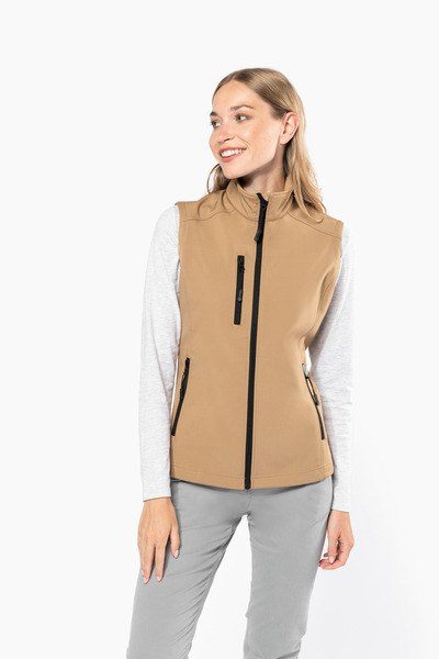 Kariban K404 - LADIES SOFTSHELL BODYWARMER - CHALECO SOFTSHELL PARA MUJER