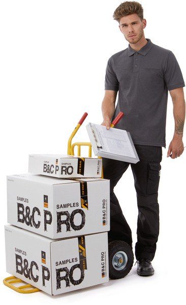 B&C Pro CGPUC11 - Durable Comfort Polo with Reinforced Stitching