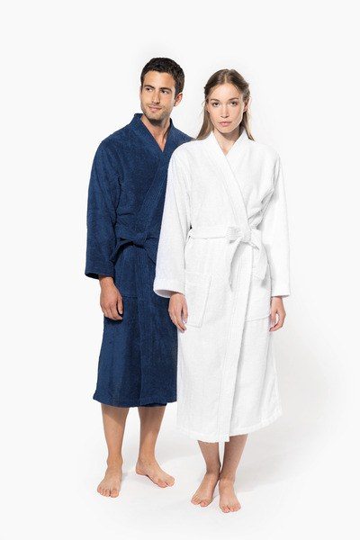 Kariban K115 - BATHROBE - ALBORNOZ COL KIMONO