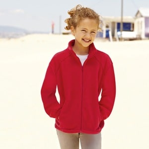 Fruit of the Loom SC2523C - Veste Polaire Zippée Enfant