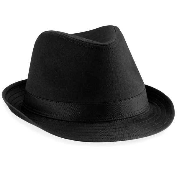 Beechfield B630 - Sombrero Fedora Unisex de Estilo Moderno