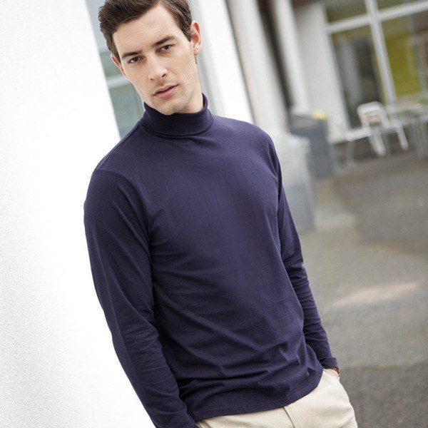 Henbury HB020 - Long-sleeved turtleneck top