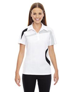 Ash City North End 78645 - Impact Ladies Performance Polyester Pique Color-Block Polo