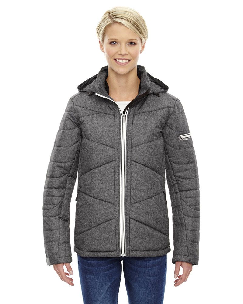 Ash City North End 78698 - Avant Ladies' Tech Mélange Insulated Jackets With Heat Reflect Technology