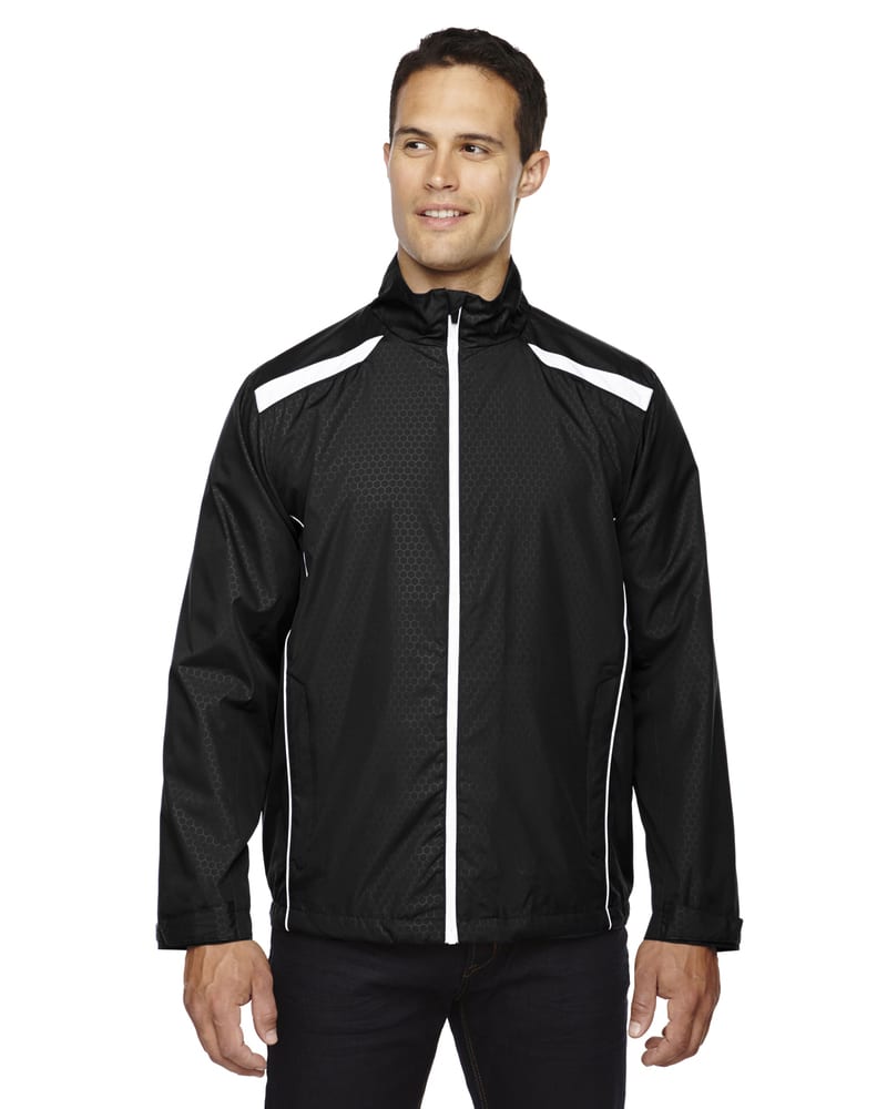 Ash City North End 88188 - Tempo Jacket Men's Lightweight Recycled Polyester Jacket With Embossed Print