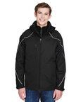 Ash City North End 88196T - ANGLE MEN'S TALL 3-in-1 JACKET WITH BONDED FLEECE LINER