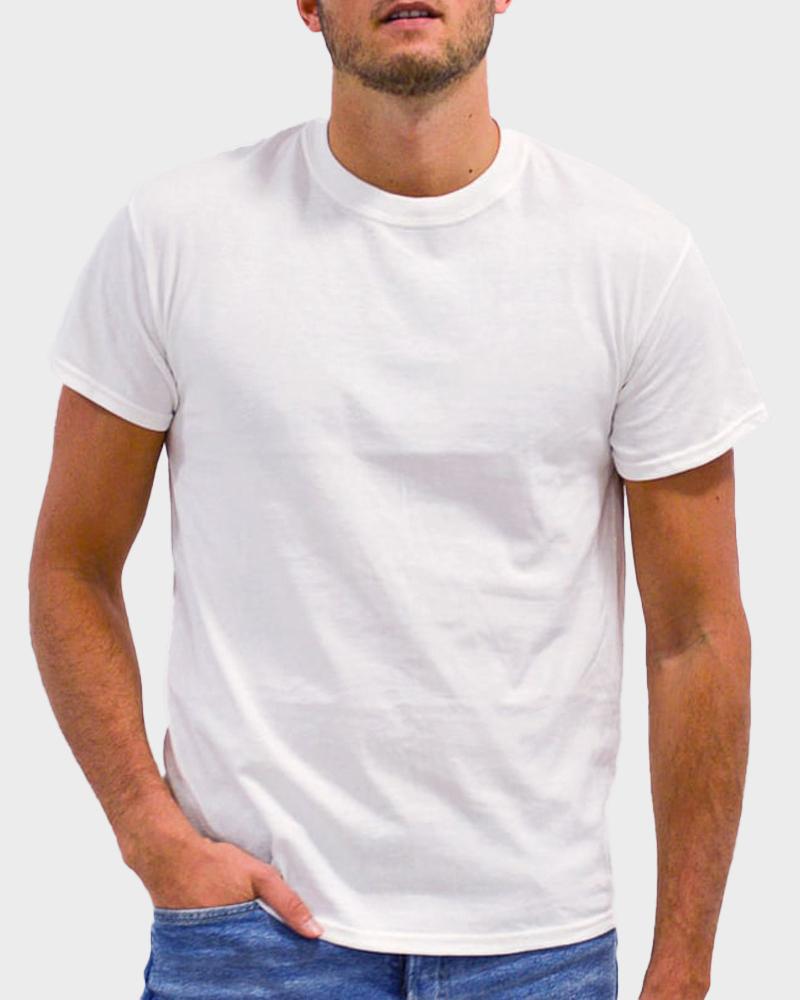 camiseta de manga corta hombre gildan