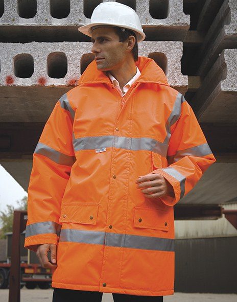 Result R18 - High-Visibility Waterproof Safety Jacket with 3M Reflective