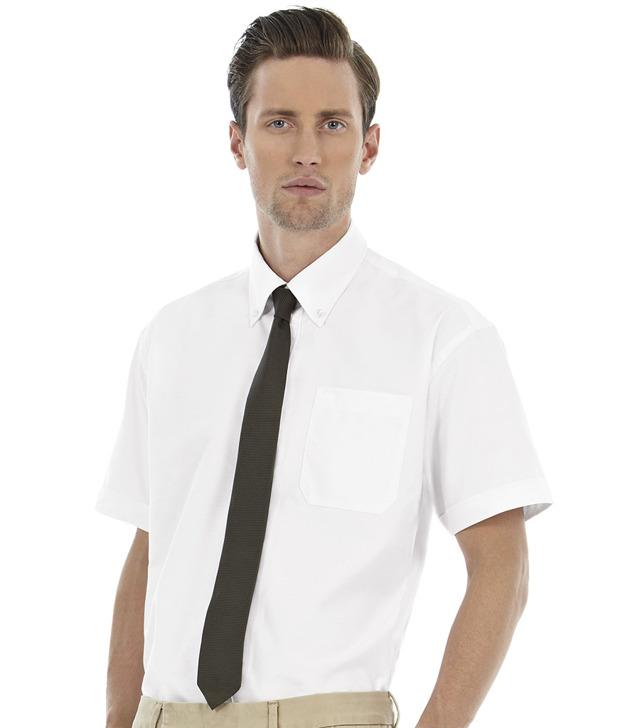 B&C SMO02 - Men's Oxford Short Sleeve Shirt