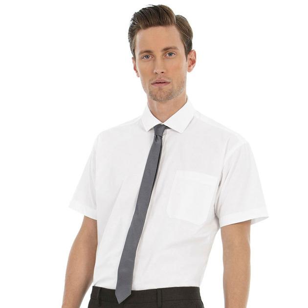 B&C Heritage SSL Men - Men`s Heritage Poplin Shirt - SMP42