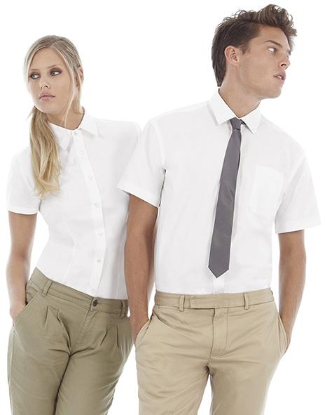 B&C SMT82 - Men's Sharp Twill Short Sleeve Shirt