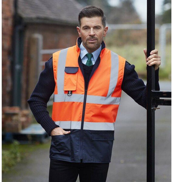 Yoko YK005 - Hi vis premier railway pull-apart waistcoat (HVW118)