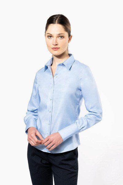 Kariban K538 - CAMISA DE MANGA LARGA PARA MUJER Camisa Manga Larga Mujer