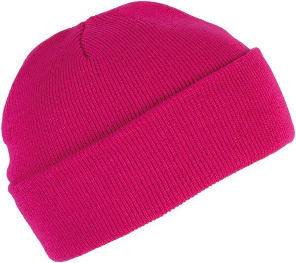 K-up KP031 - Gorro Acrílico de Doble Capa con Dobladillo