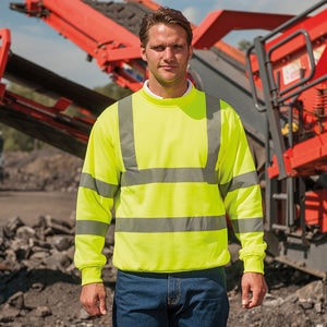 RTY HV073 - High viz sweatshirt