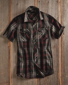 Burnside B9202 - Plaid Short Sleeve Shirt