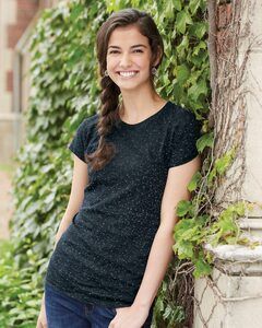 J. America 8138 - Ladies Glitter T-Shirt