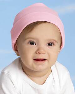 toque for baby pink