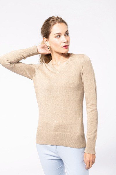 Kariban K966 - JERSEY ESCOTE DE PICO PARA MUJER