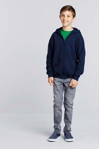 Gildan GI18600B - Sweatshirt Criança 18600B Heavy Blend Com Capuz e