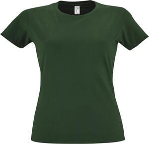Sols 11502 - T-Shirt De Gola Redonda Para Senhora Imperial