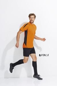 Sols 90204 - MAILLOT TRAVAILLÉ ADULTE MANCHES COURTES MARACANA