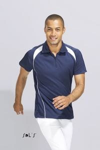 Sols 11418 - POLO BICOLORE HOMME PALLADIUM