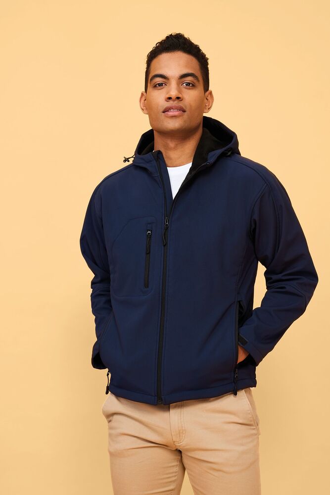Sol's 46602 - Men's Hooded Softshell Replay