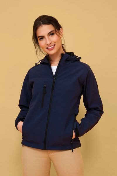 SOLS 46802 - REPLAY WOMEN Chaqueta De Mujer Softshell Con Capucha