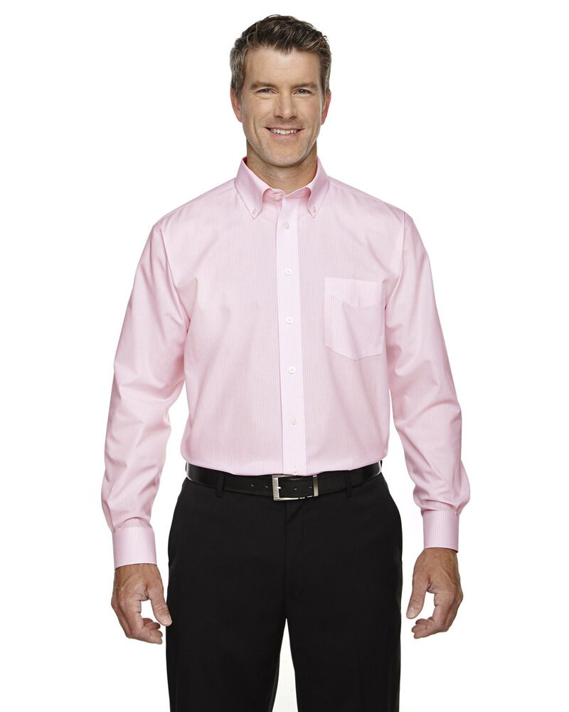 Devon & Jones D645 - Men's Crown Collection Banker Stripe