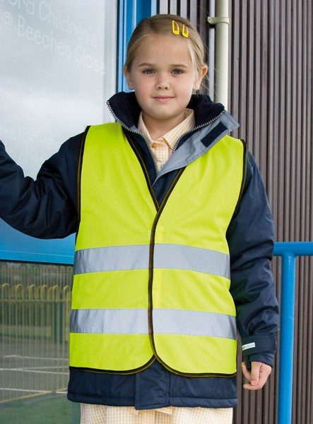 Result Core R200J - High Visibility Kids Safety Vest with Reflective Strips