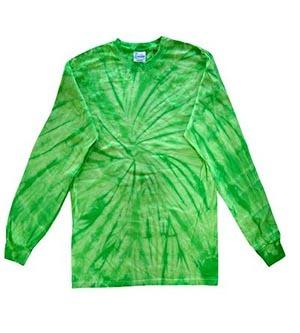 Colortone T2000Y - SPIDER TIE DYE YOUTH LONG SLEEVE