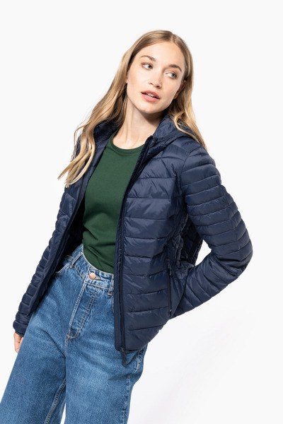 Kariban K6111 - Chaqueta acolchada ligera con capucha para mujer