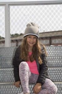 K-up KP523 - KIDS HAT WITH TWO-TONE CONTRASTING STRIP