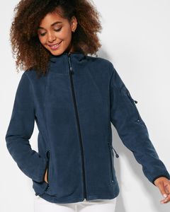 Roly SM1196 - LUCIANE WOMAN Micro fleece jacket with high neck and long sleeves