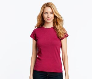 Rose jeans Miinto Femme Vêtements Tops & T-shirts T-shirts Manches courtes Taille: 36 FR Tee shirt à logo 100% coton Femme 