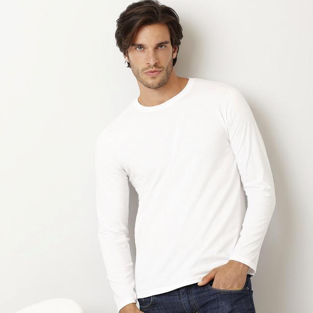 Taille M GildanGildan Lot de 2 t-shirts à manches longues en coton pour homme Style G2400 Marque  