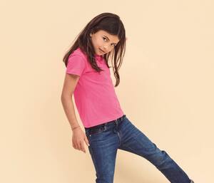 Fruit of the Loom SC229 - Girls Valueweight T-Shirt