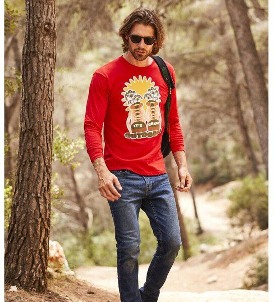 Fruit of the Loom SC233 - Valueweight Long Sleeve T (61-038-0)