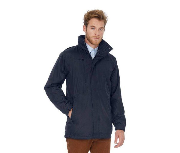 B&C BC340 - Parka Impermeable Corporate 3-IN-1 para hombre