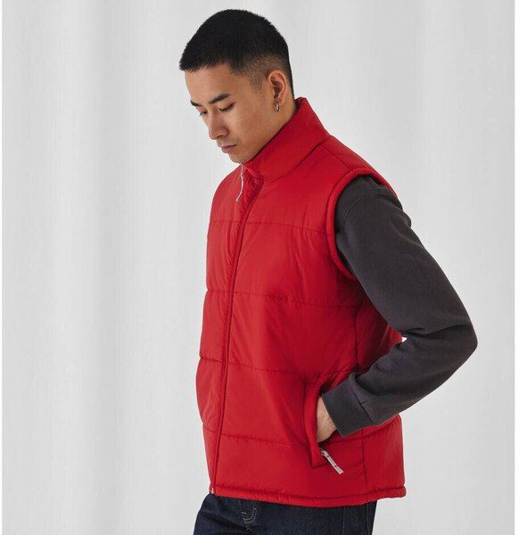 B&C BC363 - Mens sleeveless down jacket