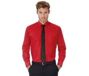 B&C BC721 - Elegant langærmet skjorte til mænd