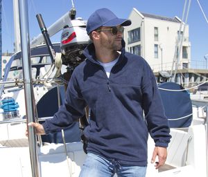 Result RS017 - Polaire Doublée Col Zippé Homme