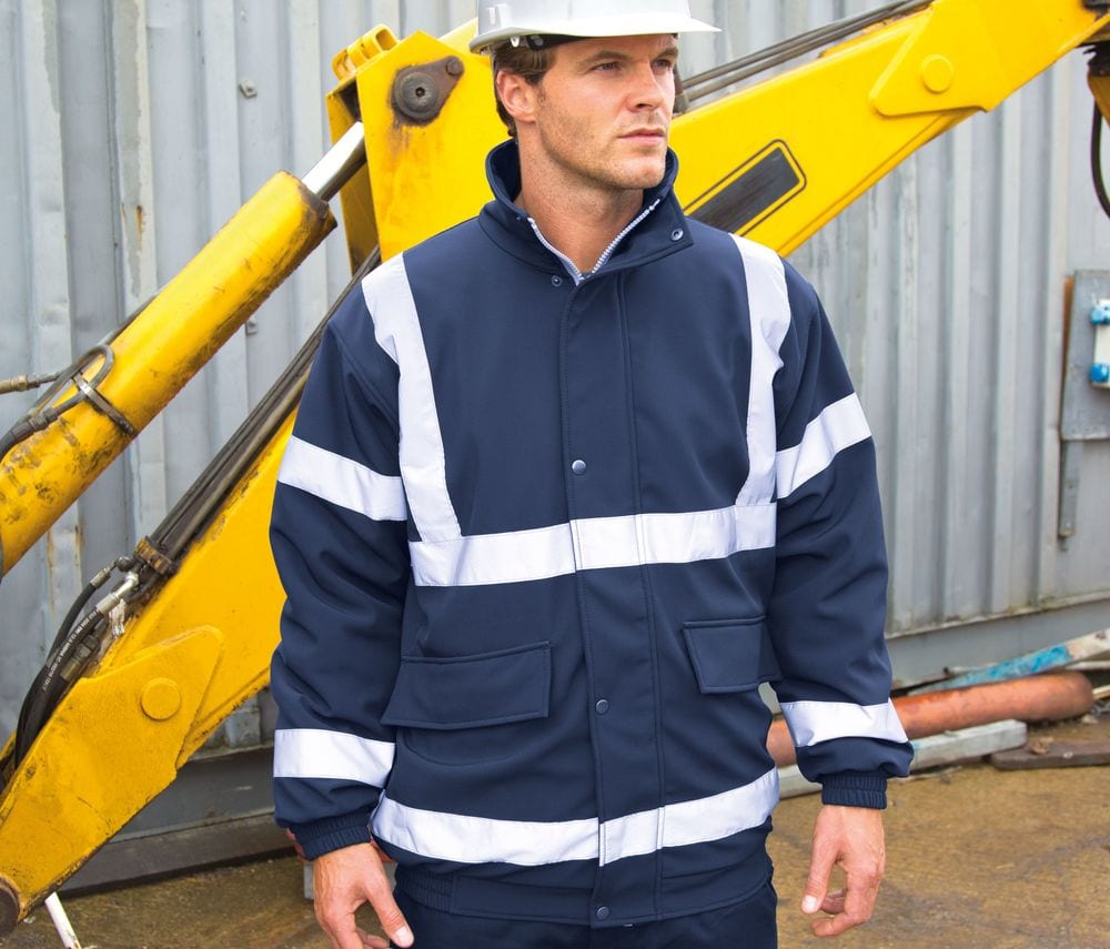 Result RS333 - BlusÃo Safety Padded Softshell