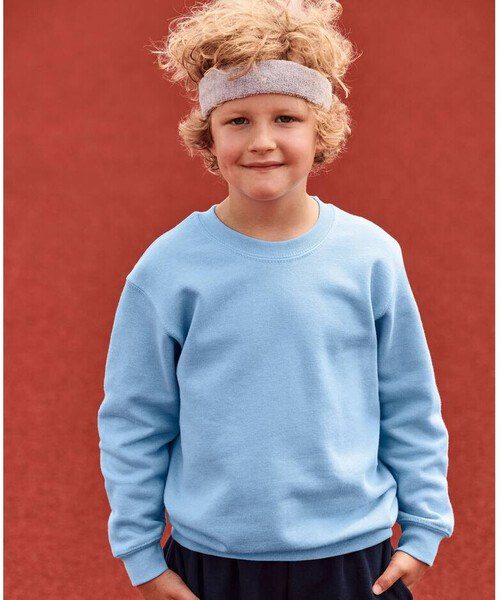 Fruit of the Loom SC351 - Childrens Round Neck Sweatshirt