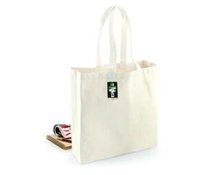 Westford mill WM623 - Shopping Bag 100% Cotton Long Handles
