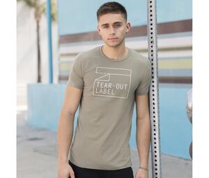 Skinnifit SF121 - Camiseta de algodão alongada masculina