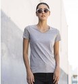 Skinnifit SK122 - T-shirt med V-ringad stretch för kvinnor